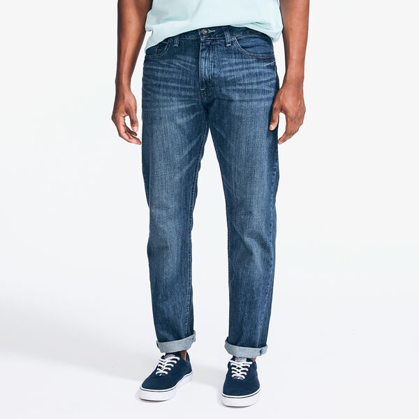 RELAXED FIT DENIM - Pure Deep Sea Wash