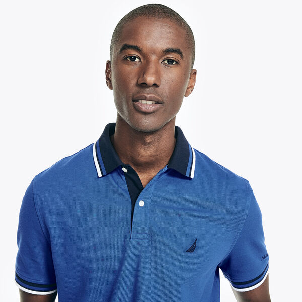 CLASSIC FIT SOLID POLO - True Navy